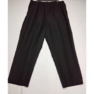 Vintage Classic Essentials Womans Pants 28W-42R New with Tags Black Stretch USA